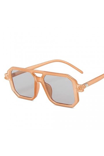 Lunettes de soleil de vacances en plein air à grand cadre, for hommes et femmes, tendance, Shopping, sport, cadeau Color : E