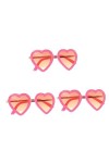 ABOOFAN 3 Pièces Lunettes Vintage Décoration De Mariage Femmes Lunettes Valentines Accessoires Lunettes De Soleil Drôles Amou