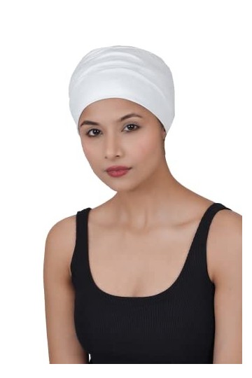 SAKUCHI Chapeaux de Chimio Bonnet de Sommeil Solide Bonnet de Cancer en Bambou pour Femme