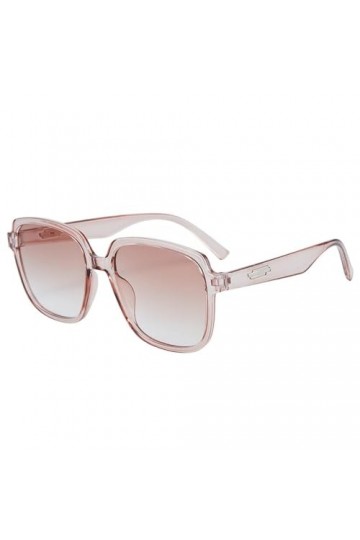 RUDELL Lunettes De Soleil Femme Lunettes De Soleil Dégradé De Couleur Simple Grand Monture Photographie De Rue Mode Monture C