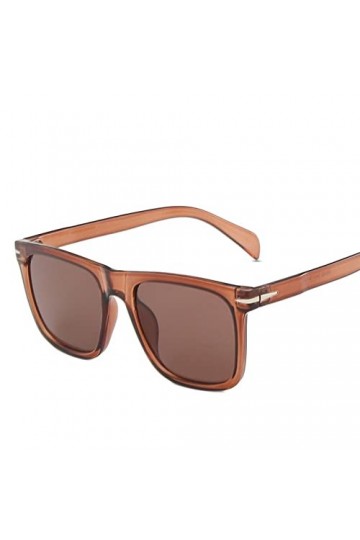 Lunettes de soleil de vacances en plein air à monture carrée for hommes et femmes, lunettes de soleil de Sport de banlieue à 