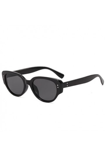 RUDELL Lunettes De Soleil Femme Lunettes De Soleil Œil De Chat Forme Concave Lunettes De Soleil De Tir De Rue &nbsp;&nbsp;&nbsp;&nbsp;Noir Brilla