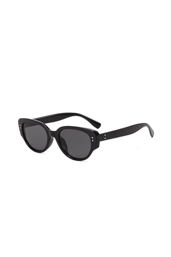 RUDELL Lunettes De Soleil Femme Lunettes De Soleil Œil De Chat Forme Concave Lunettes De Soleil De Tir De Rue &nbsp;&nbsp;&nbsp;&nbsp;Noir Brilla