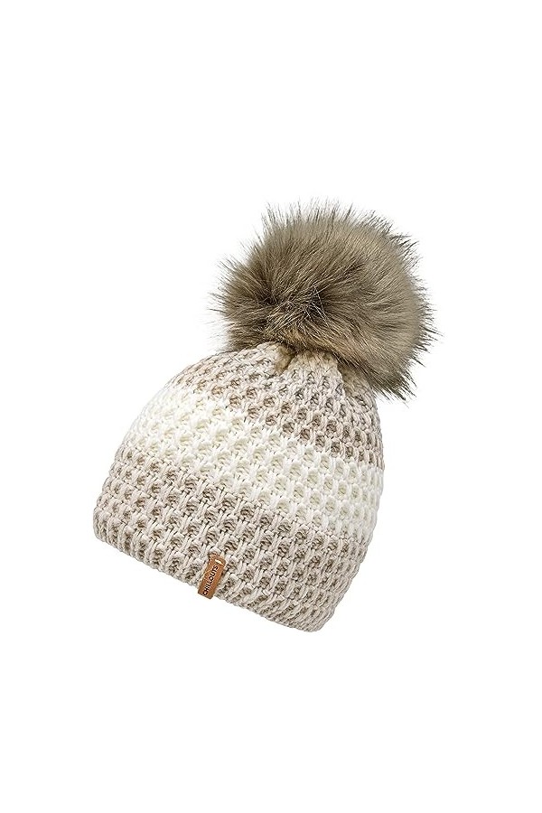 Chillouts Chapeau Irma Bonnet, Beige, Taille Unique Femme