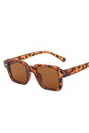 EkeNoz Lunettes de soleil rétro for hommes et femmes, vacances en plein air, plage, tendance, Shopping, UV400, cadeau Color 