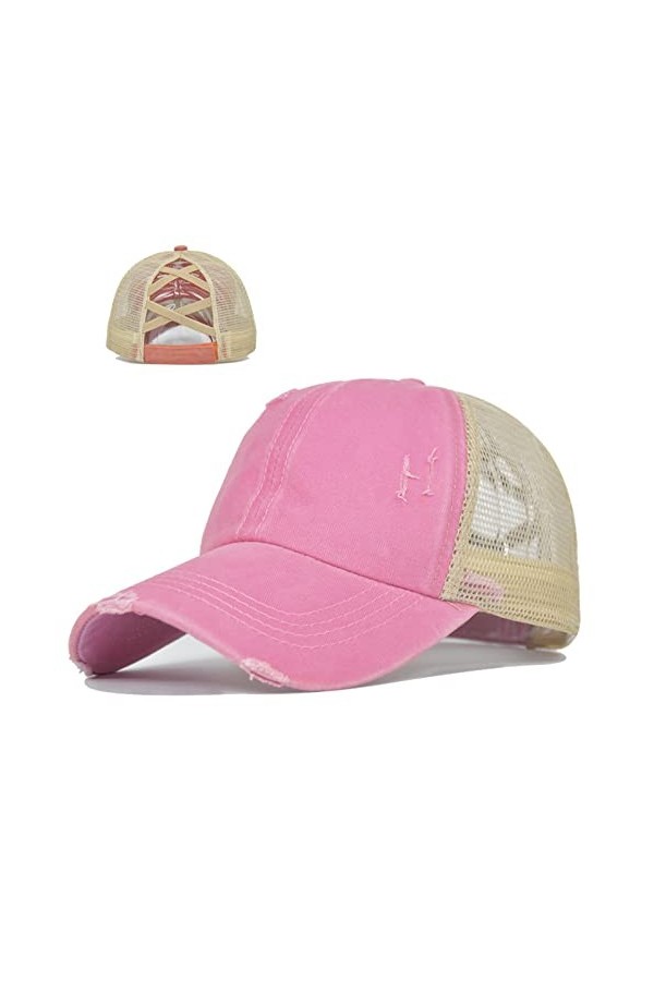 Clotth Cap Casquette De Baseball, Rose, Taille Unique Femme