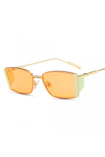 Lunettes de soleil de vacances en plein air à petite monture for hommes et femmes, tendance, Shopping, sport, cadeau Color :