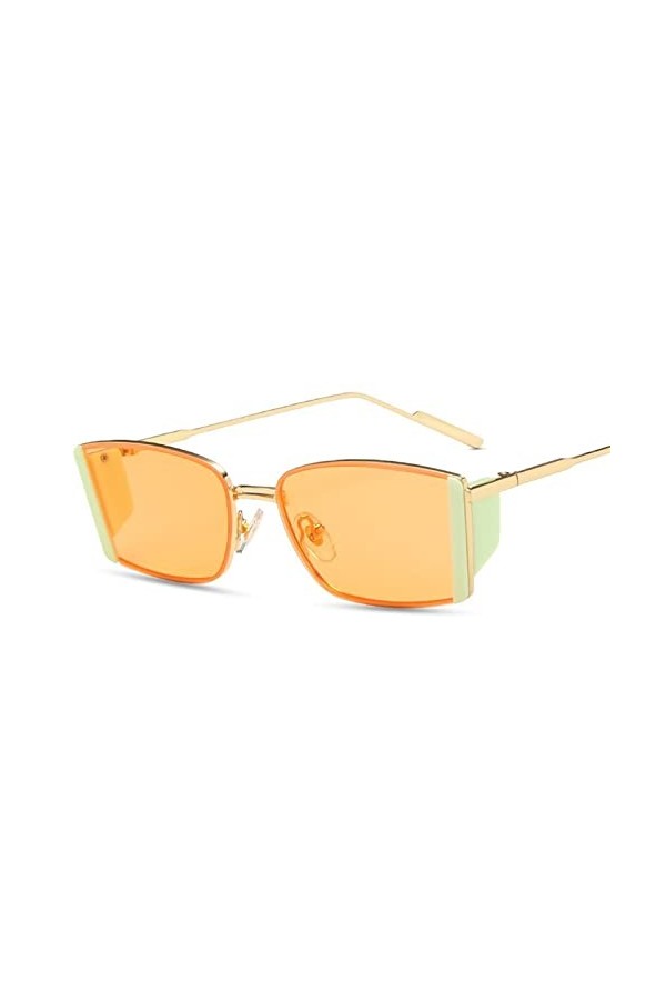 Lunettes de soleil de vacances en plein air à petite monture for hommes et femmes, tendance, Shopping, sport, cadeau Color :