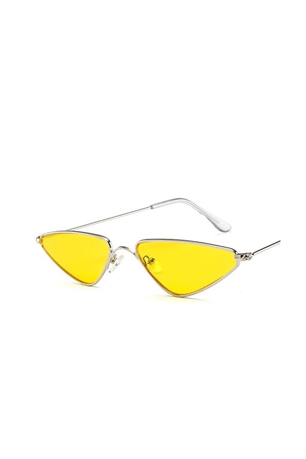EkeNoz Lunettes de soleil triangulaires œil de chat, petite monture, for lextérieur, for hommes et femmes, tendance, Shoppin