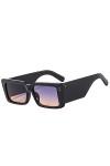 MUTYNE Lunettes de soleil carrées à la mode pour femmes hommes lunettes de soleil à monture colorée tendance UV400 lunettes, 