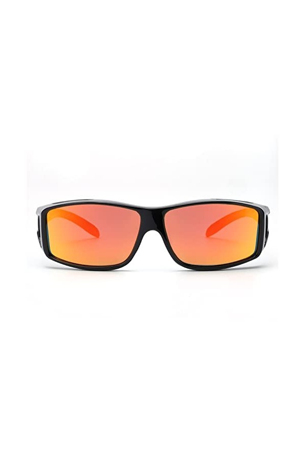 LVIOE Surlunettes Polarisées Hommes Femmes, Lunettes de Conduite Clip Lunettes de Soleil Anti-UVA UVB