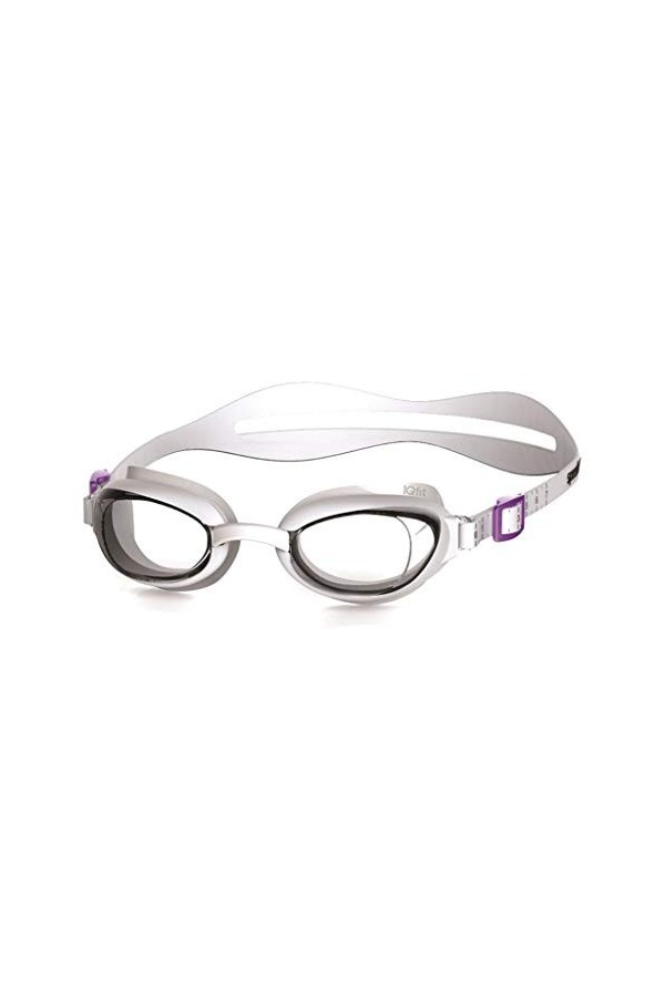 Speedo Aquapure, Lunette Femme, White/Clear, taille unique