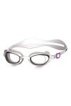Speedo Aquapure, Lunette Femme, White/Clear, taille unique