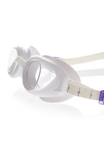 Speedo Aquapure, Lunette Femme, White/Clear, taille unique