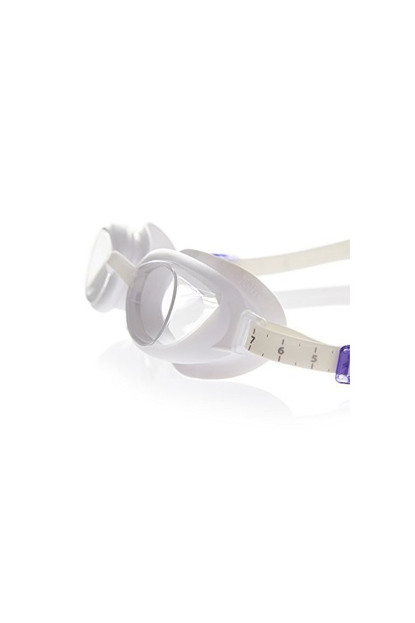 Speedo Aquapure, Lunette Femme, White/Clear, taille unique