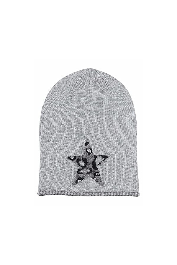 Zwillingsherz Bonnet Slouch avec cachemire Bonnet tricoté de qualité supérieure pour femme fille garçon Taille unique Chaud e