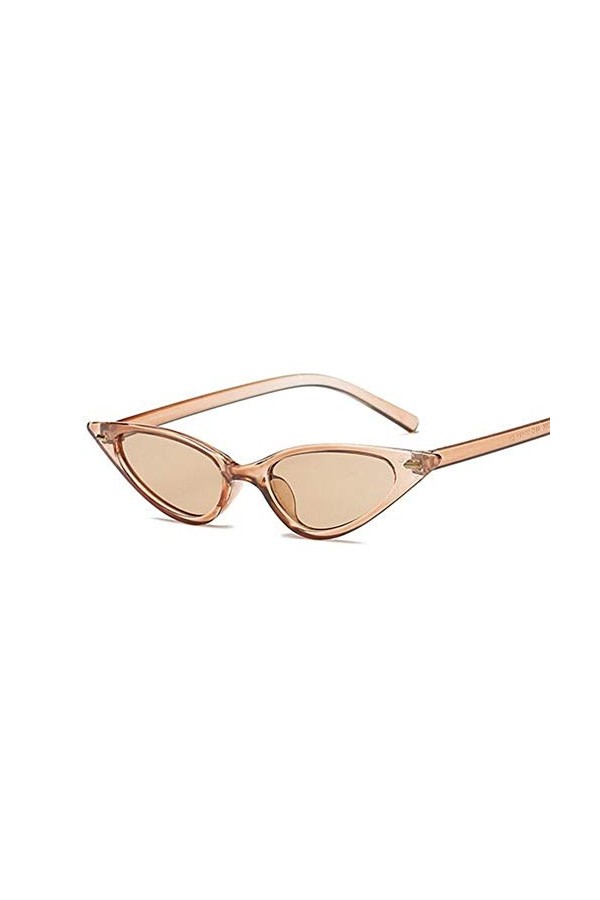 ANICHE Lunettes de Soleil pour Femmes, Mode Rétro Lunettes de Soleil for Femmes Femmes Lunettes de Soleil Petite Taille Femme