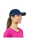TrailHeads Bonnet de course pour femme | Casquette de sport recyclée, BLANC, taille unique