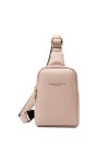 FANDARE Femme Sac de Poitrine Cuir Sac à Bandoulière Fille Sacoche Bandouliere Étanche Sac Dépaule Sling Bag pour la Randonn