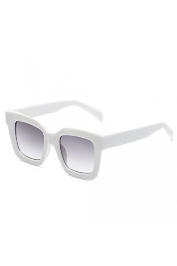 EkeNoz Lunettes de soleil à monture carrée for femmes, for vacances en plein air, plage, conduite, Shopping, pare-soleil, cad