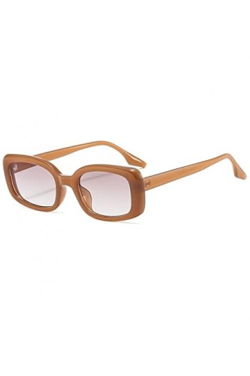 EkeNoz Lunettes de soleil rétro for hommes et femmes, petite monture ovale, tendance, Shopping, cadeau Color : D, Size : 1 