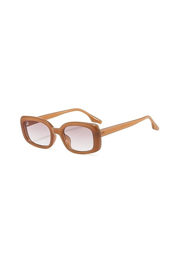 EkeNoz Lunettes de soleil rétro for hommes et femmes, petite monture ovale, tendance, Shopping, cadeau Color : D, Size : 1 