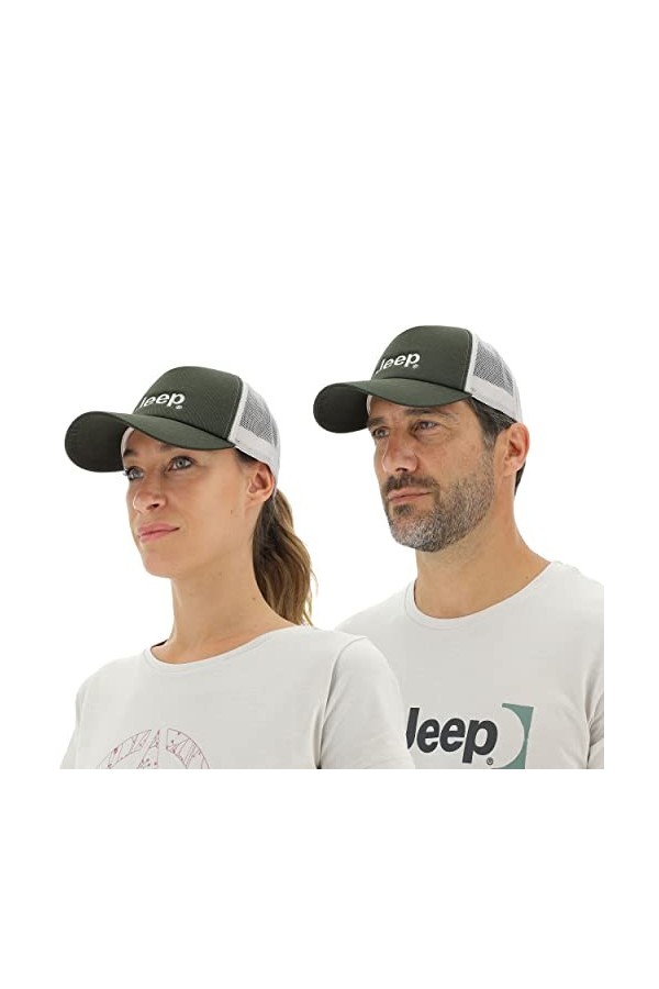 Jeep O102604-J871 J Mesh Cap Embroidery J22W Unisexe Light Graystone/Cast UNI