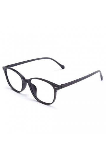 Lunettes De Soleil Femme Lunettes Rétro Pour Hommes Et Femmes Monture Ronde À La Mode Noir Brillant