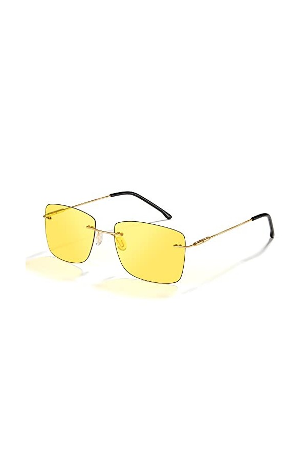 Cyxus Lunettes de soleil hommes femmes lunettes de soleil polarisées classiques extérieur UV400 pour la conduite pêche voyage