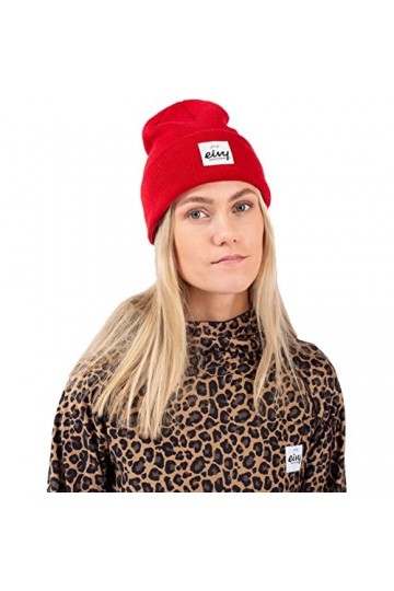 Eivy Watcher Bonnet, True Red, Taille Unique Femme
