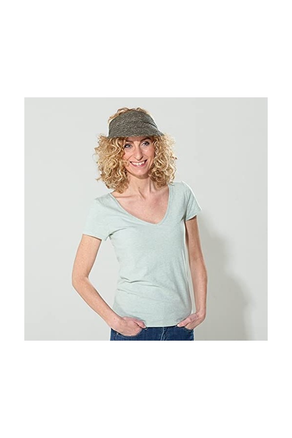 Seeberger Visière Mia Casquette à visière visière pour Le Soleil Taille Unique - Beige 