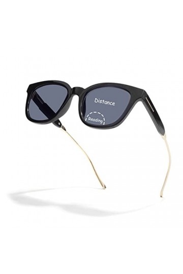 E & R Elegant Rabbit Lunettes de soleil de lecture bifocales pour homme et femme avec visière tendance invisible et verres te