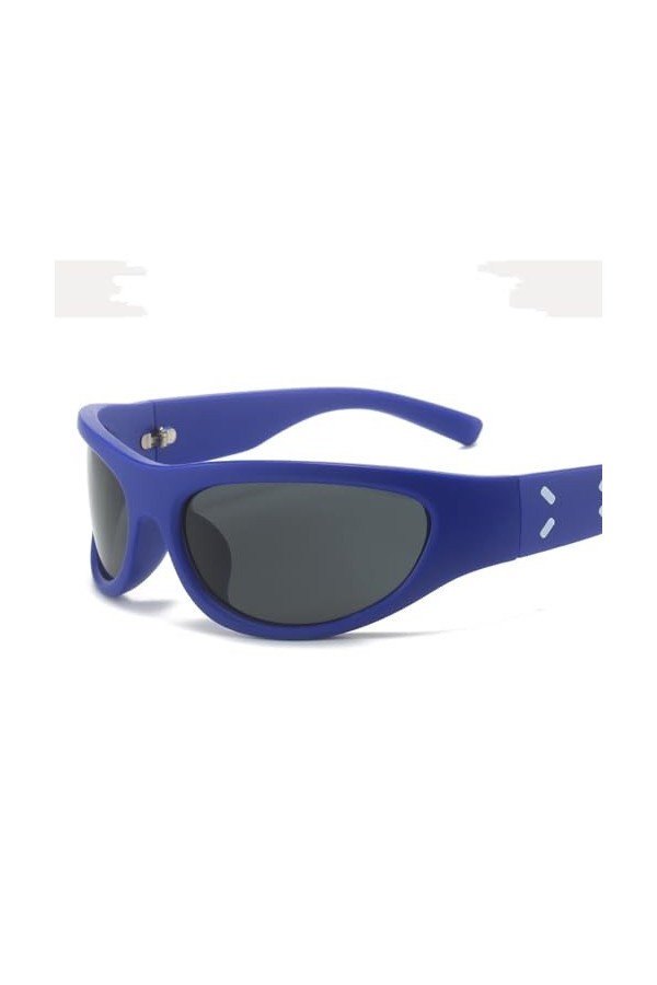 RUDELL Lunettes De Soleil Femme Lunettes De Soleil Rétro Lunettes Personnalisées Lunettes De Soleil Cyclisme Punk Charnières 