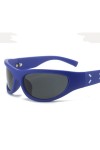 RUDELL Lunettes De Soleil Femme Lunettes De Soleil Rétro Lunettes Personnalisées Lunettes De Soleil Cyclisme Punk Charnières 