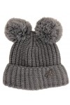 KARL LAGERFELD L2KH4396-BLK-taille Unique Chapeau pour Temps Froid, Noir, Taille Femme