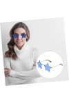 ABOOFAN 5 Paires De Lunettes De Soleil Femme Femme Pour Accessoire Fête Femmes/Hommes Accessoires Mode Femmes Femmes Étoile B