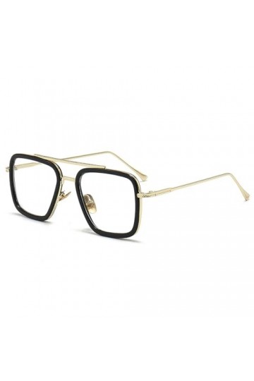 RUDELL Lunettes De Soleil Femme Lunettes De Soleil À Double Pont À La Mode Lunettes De Soleil À Monture Carrée Personnalisées