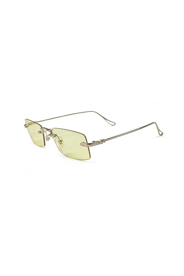 PETOLY Lunettes De Soleil Femme Sunglasses Lunettes Fête Mode Petites Lunettes De Soleil Carrées Lunettes De Soleil Monture O