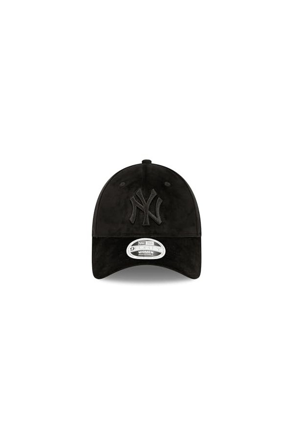 New Era New York Yankees MLB Velours Black 9Forty Adjustable Women Cap - One-Size
