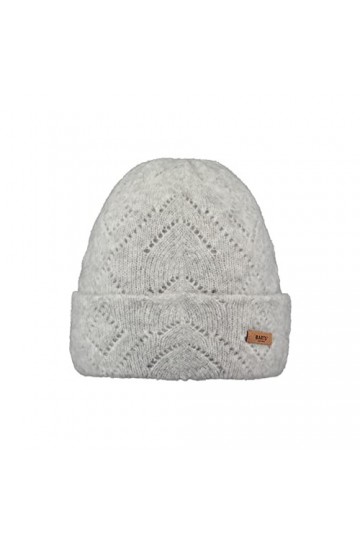 Barts Bridgey Beanie Bonnet, Gris mélange, Taille Unique Femme