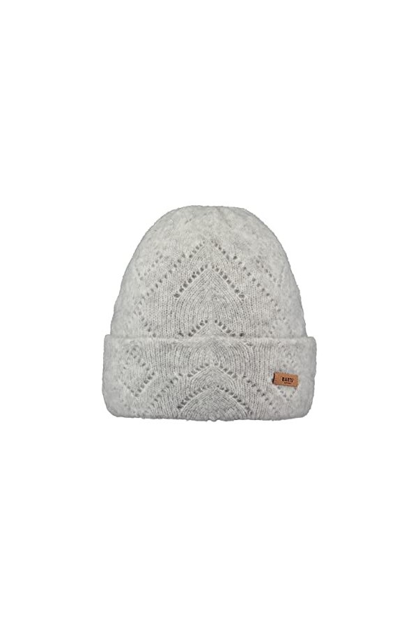 Barts Bridgey Beanie Bonnet, Gris mélange, Taille Unique Femme