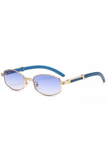 MUTYNE Lunettes de soleil polygone femmes mode populaire hommes nuances cadres en bois lunettes de soleil pour femme homme vo