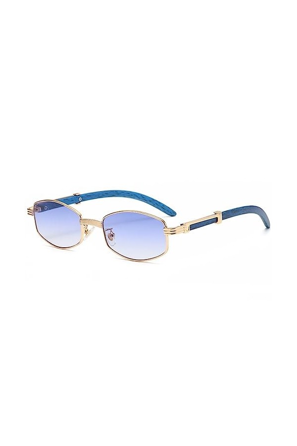 MUTYNE Lunettes de soleil polygone femmes mode populaire hommes nuances cadres en bois lunettes de soleil pour femme homme vo