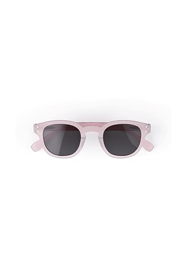 Popme Rome Homme et Femme, Lunettes de Soleil, Verres polarisés, conçus en Italie, Protection UV407, Bleu, Taille Unique Mixt