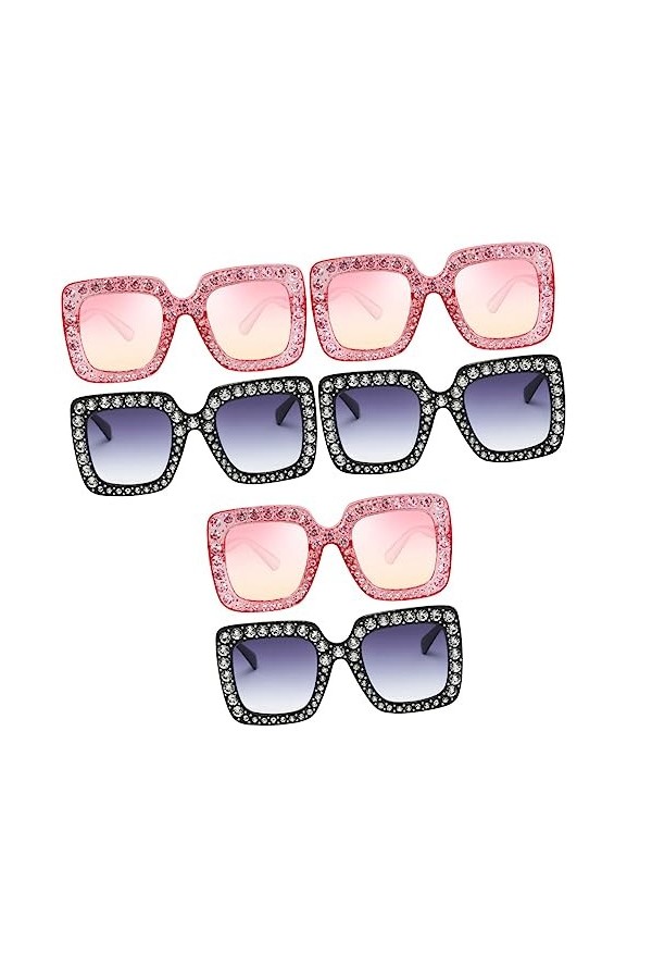 Abaodam 6 Pièces Lunettes De Photographie De Rue De Mode Lunettes De Soleil Yeux De Chat Pour Femme Lunettes De Soleil Oeil D
