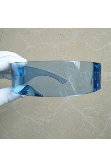 ANICHE Lunettes de Soleil pour Femmes, 2021 Bizarre Siamois Lunettes de Soleil Mode Luxe Vintage Lunettes de Soleil Lunettes 