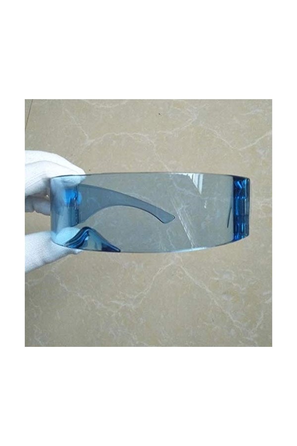 ANICHE Lunettes de Soleil pour Femmes, 2021 Bizarre Siamois Lunettes de Soleil Mode Luxe Vintage Lunettes de Soleil Lunettes 