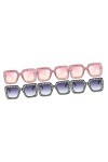 SOIMISS 6 Pièces Lunettes De Photographie De Rue De Mode Lunettes De Soleil Oeil De Chat Lunettes De Mode Pour Femmes Lunette