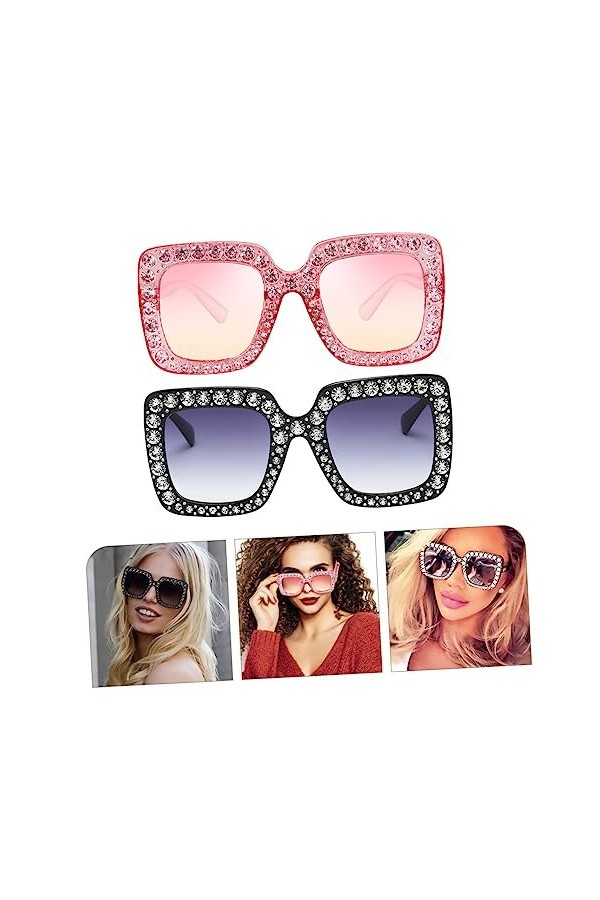 SOIMISS 6 Pièces Lunettes De Photographie De Rue De Mode Lunettes De Soleil Oeil De Chat Lunettes De Mode Pour Femmes Lunette
