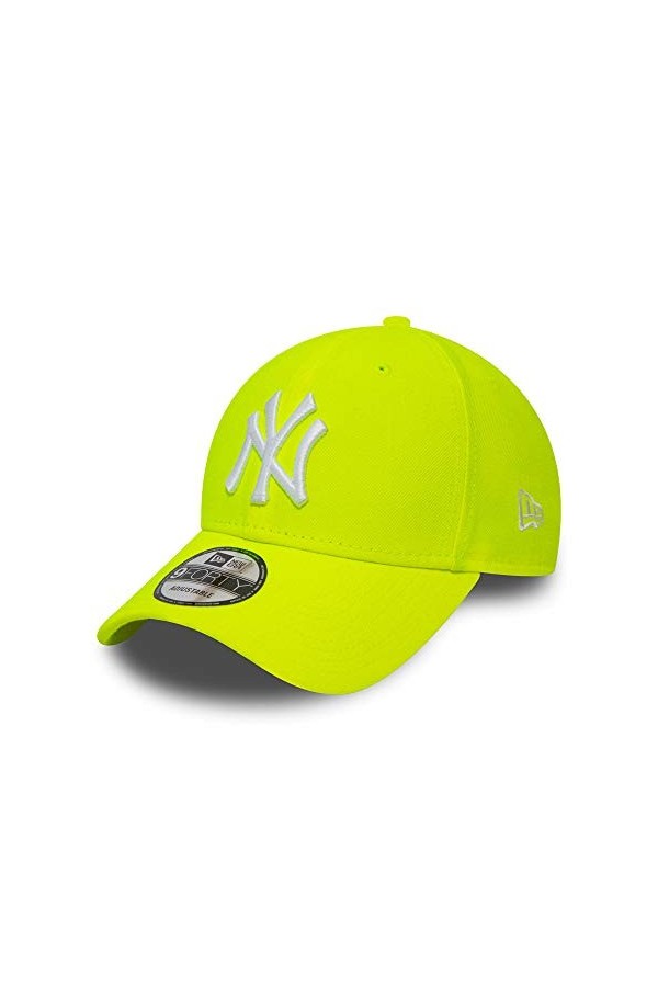New Era New York Yankees MLB Cap Verstellbar 9forty Basecap Kappe Neon Gelb - One-Size